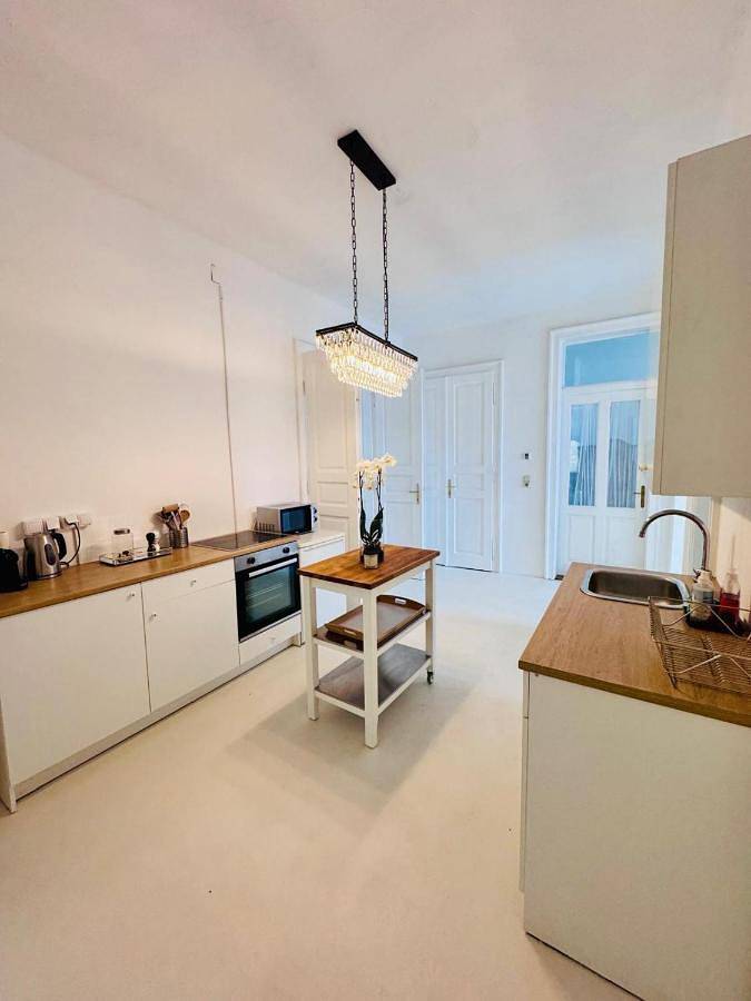 Ferienwohnung für 4 Personen, mit Garten und Balkon, mit Haustier