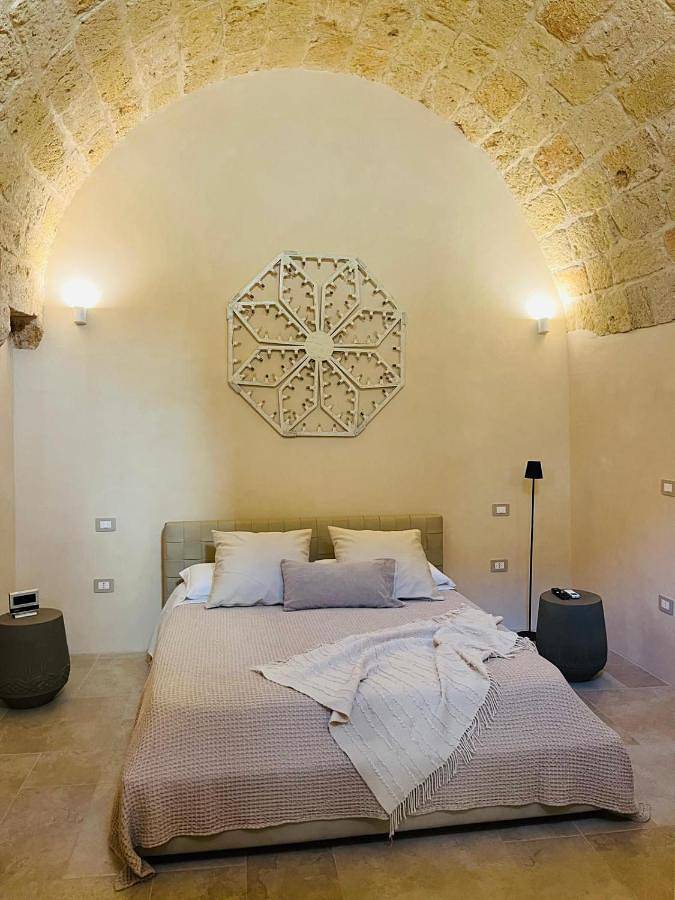 Gîte pour 2 personnes, avec vue et balcon à Specchia