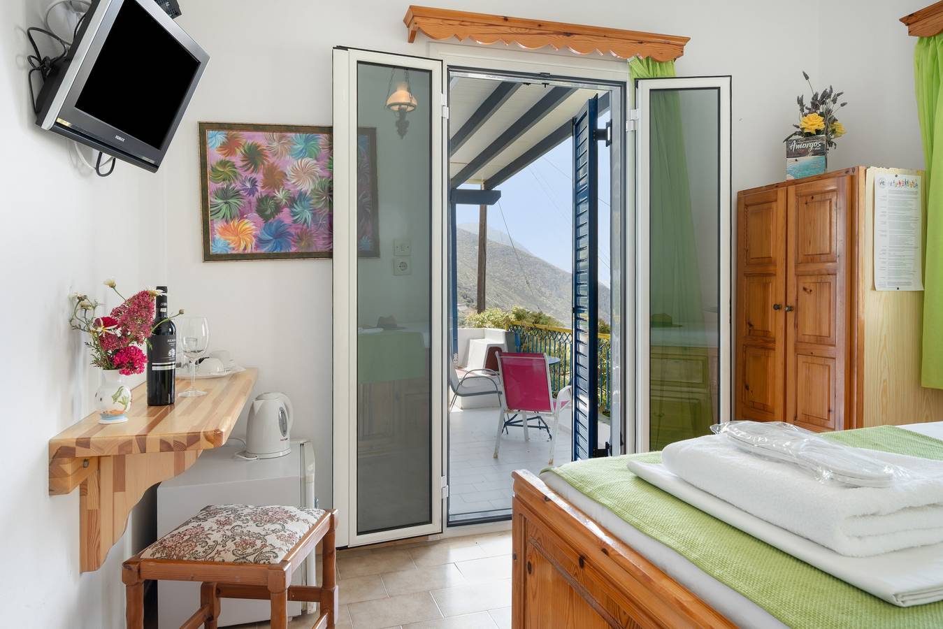 Chambre 6 à l’Hôtel Pagali à Amorgos in Amorgos