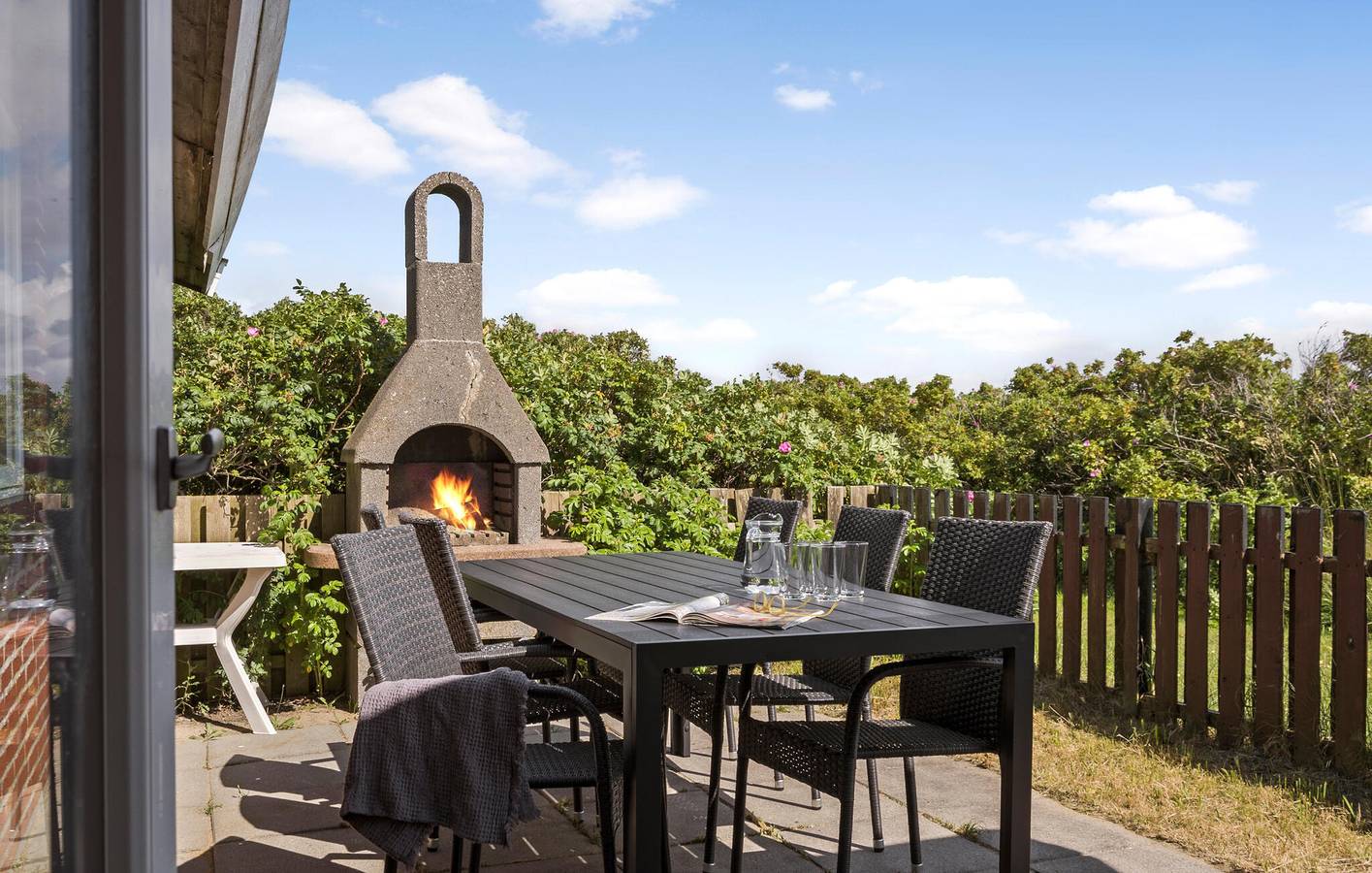 Ferienhaus für 4 Personen mit Terrasse in Skodbjerge, Årgab