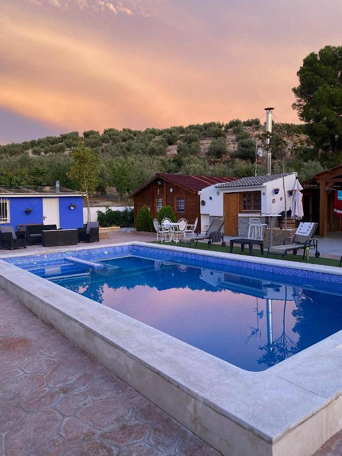 Maison de vacances pour 8 personnes, avec vue et piscine ainsi que jardin et terrasse, animaux acceptés - 1