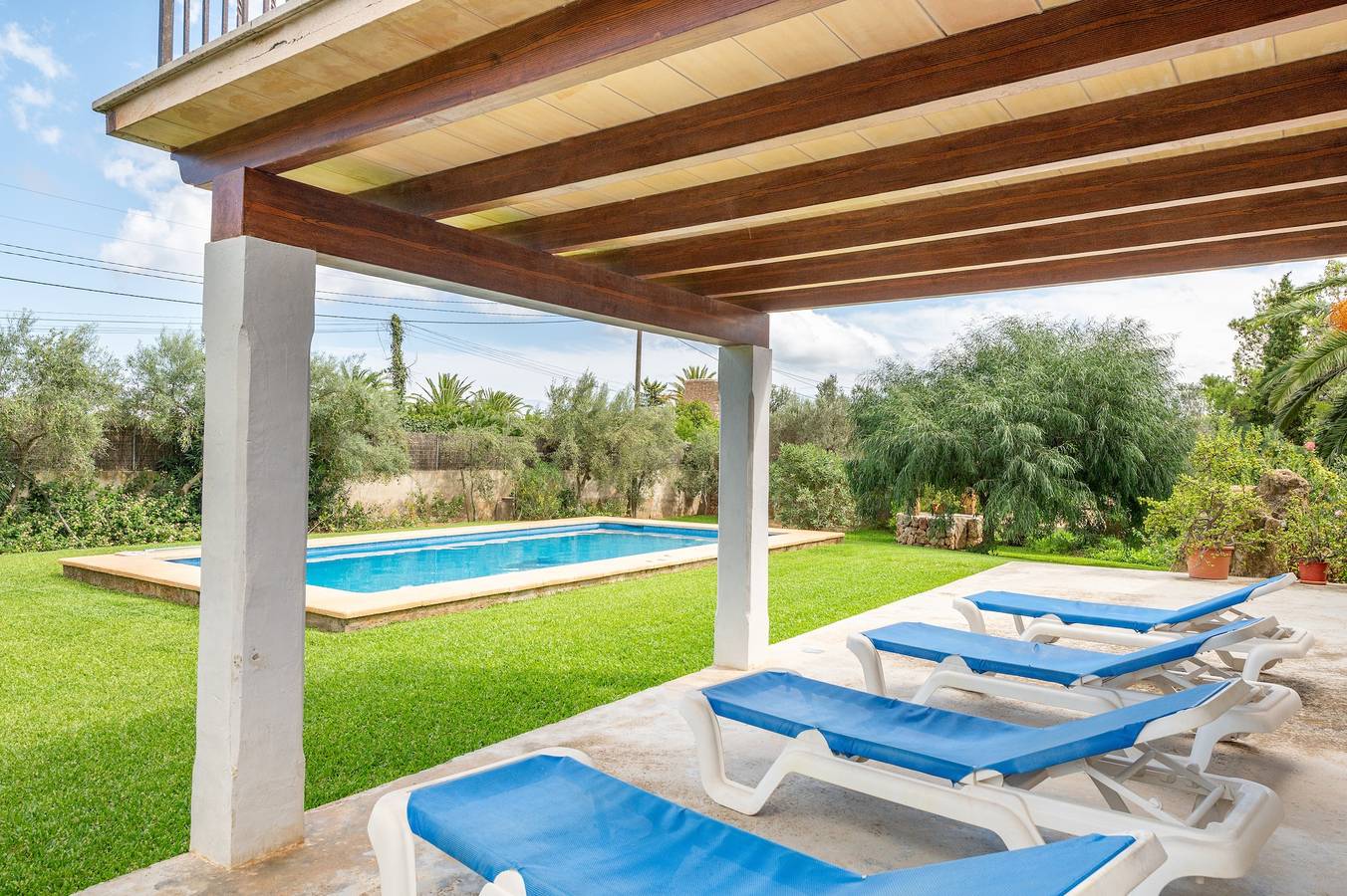 Finca familiar "Can Miquel" con gran jardín y piscina in Pollença, Costa de Mallorca