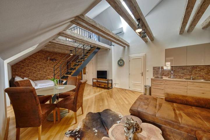 Apartamento para 11 personas, con terraza y vistas en Bratislava