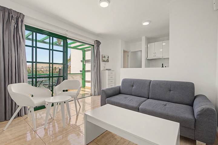 Apartamento entero, Apartamento vacacional 'Santa Úrsula 66' con piscina, terraza privada y Wi-Fi in Costa Calma sur, Pájara