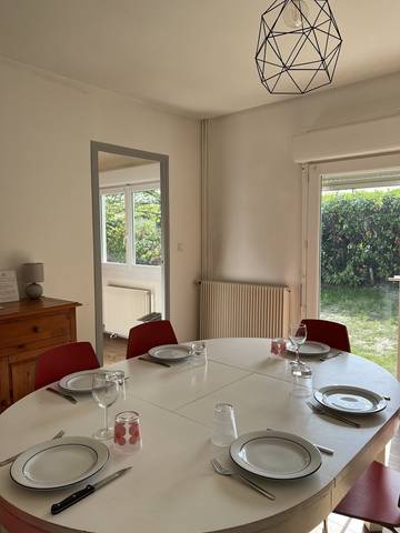 Gîte pour 6 personnes, avec terrasse et jardin, animaux acceptés à Blanquefort