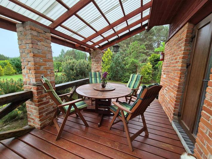 Apartament wakacyjny dla 6 osób, z ogród i widok w Litwa