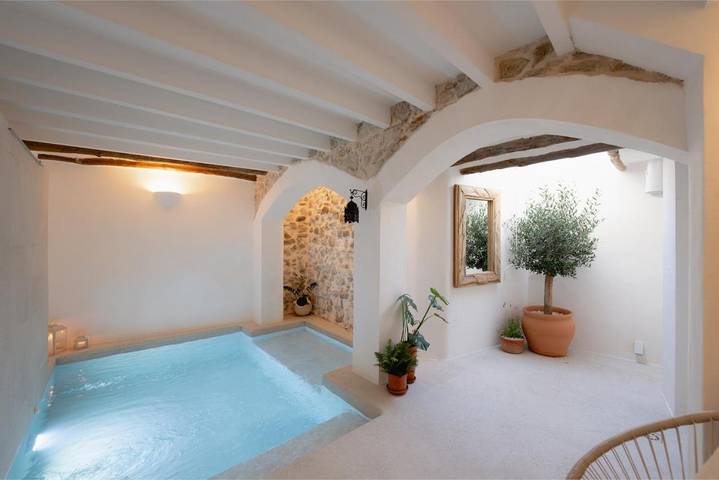 Apartamento para 6 personas, con Terraza y Piscina en Benimantell