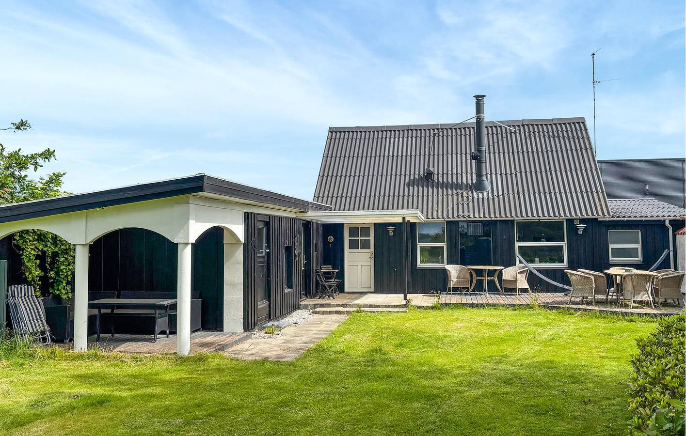 Ferienhaus für 6 Personen mit Terrasse in Limfjord in Westjütland
