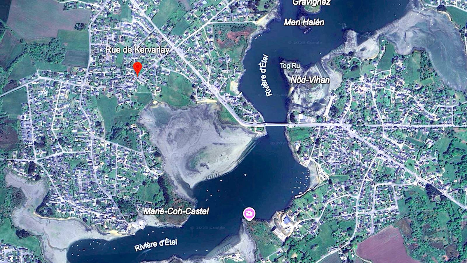 Villa contemporaine avec piscine, Ria d'Etel in Plouhinec (Morbihan), Côte des Mégalithes