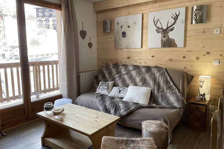 Gîte pour 8 personnes, avec Balcon et Piscine dans Station De Valmeinier