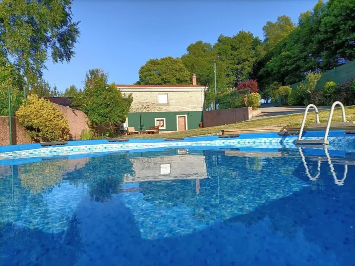 Maison de campagne pour 10 personnes, avec jardin ainsi que vue et piscine - 1