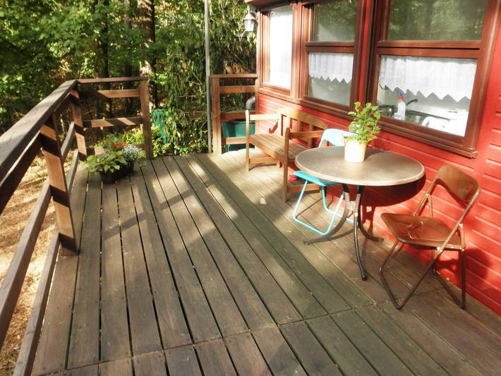 Ferienhaus für 3 Personen, mit Terrasse und Garten sowie Ausblick in Lutherstadt Wittenberg und Umgebung