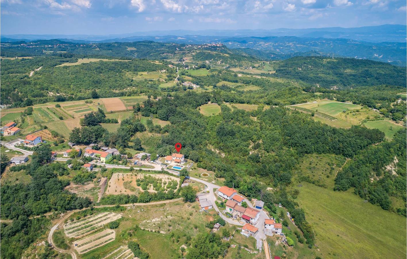 Ferienhaus für 8 Personen mit Terrasse in Gračišće, Zentralistrien