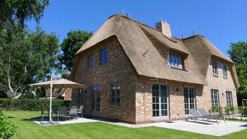 Ferienhaus für 6 Personen, mit Garten und Terrasse sowie Sauna in Wrixum
