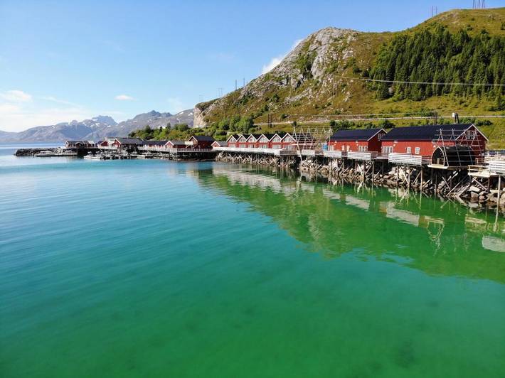Chalet für 2 Personen, mit Terrasse und Sauna, mit Haustier auf den Lofoten - 4