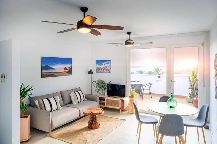 Gîte pour 4 personnes, avec vue ainsi que piscine et balcon dans Las Negras - 2