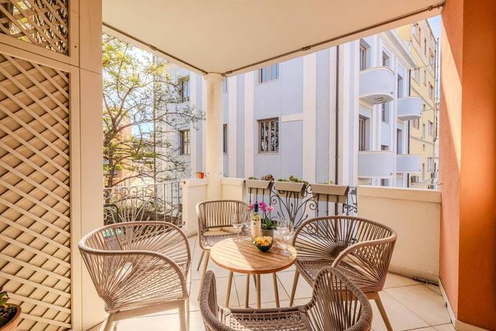 Ferienwohnung für 4 Personen, mit Ausblick und Terrasse, mit Haustier - 1