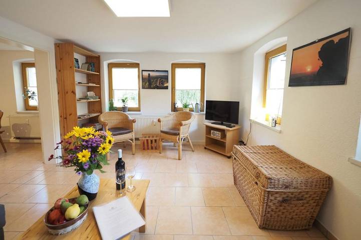 Ferienwohnung für 11 Personen, mit Terrasse und Garten sowie Ausblick in Rathen - 4