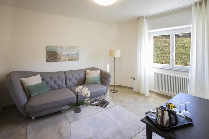 Location de vacances pour 2 personnes, avec Terrasse et Jardin ainsi que Piscine et Vue sur le lac dans Pettenasco - 4