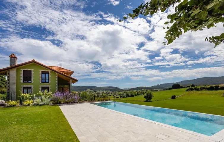 Gästehaus für 2 Personen, mit Ausblick und Garten sowie Pool, mit Haustier - 1
