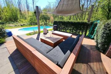 Cottage pour 5 personnes, avec jardin ainsi que jacuzzi et terrasse à Velsen-Zuid
