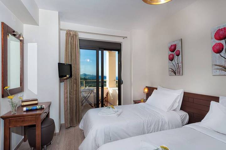 Panoramic Sea view * Amazing Value4money * Perfect Location in Chania region
