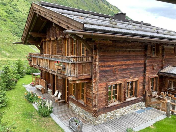 Apartament wakacyjny dla 6 osób, z Balkon i Taras oraz Ogród i Widok w Obergurgl