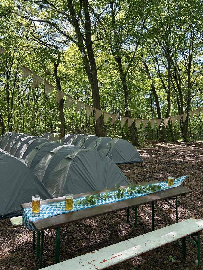 Camping für 4 Personen, mit Ausblick und Garten sowie Seeblick in München - 4