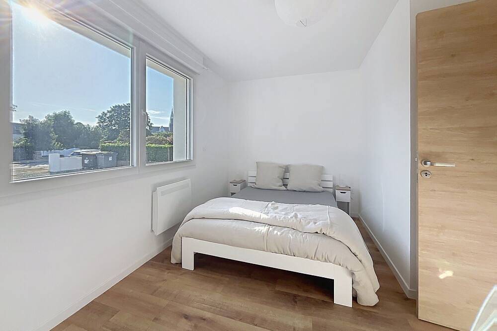 Ganze Wohnung, Bright apartment with a garden, perfect for the beaches and exploring Morbihan in Kervignac, Côte des Mégalithes