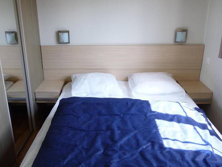 Camping Entre Terre et Mer  - Mobilheim 6 personen - Mobilheim Privilège (3 Zimmer) in Pont-Scorff, Côte des Mégalithes