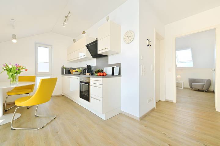Ganze Wohnung, Apartment 'Dinkelbach Traumblick 3 A' mit Seeblick, Balkon und WLAN in Wasserburg (Bodensee), Bayerisch Schwaben