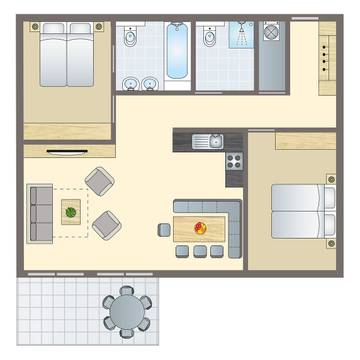 Vakantieappartement voor 6 Personen in Bürserberg, Rätikon mountain range, Afbeelding 1