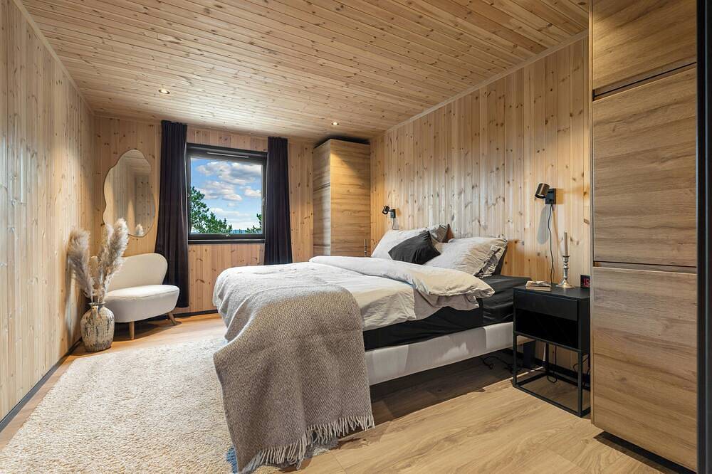Hütte mit Panoramablick über den Trondheimsfjord in Agdenes