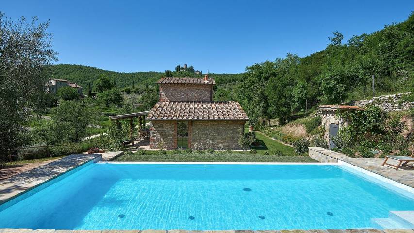 Villa für 2 Personen, mit Terrasse und Garten in der Toskana - 2