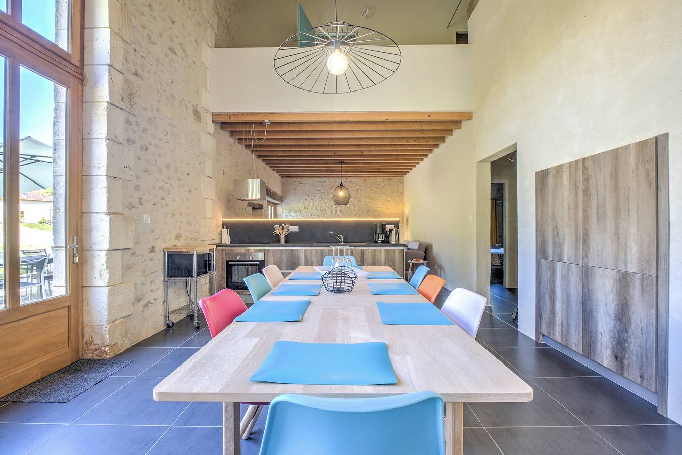 'Gîte La Grange' avec piscine partagée, terrasse privée et Wi-Fi in Chassaignes, Périgord Vert