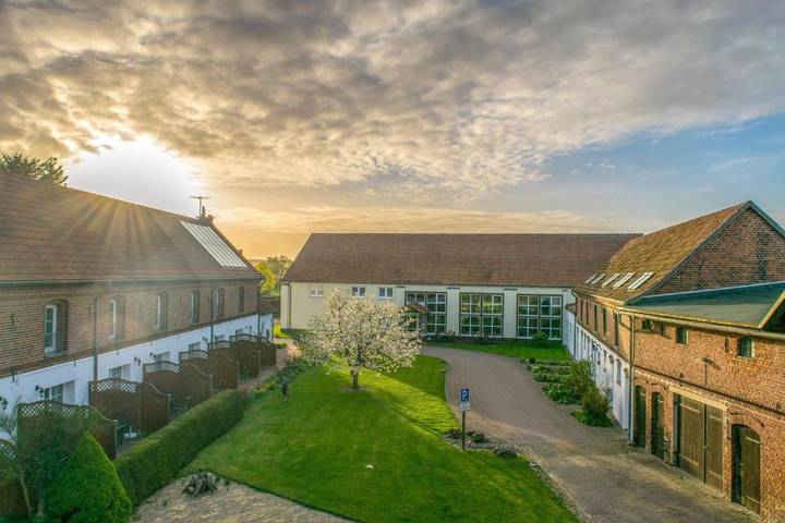 Ferienhaus für 4 Personen, mit Terrasse und Garten sowie Sauna und Ausblick in Havelland
