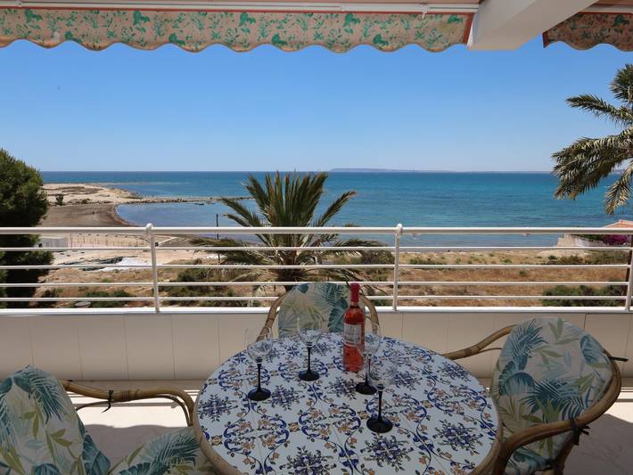 Apartament wakacyjny dla 4 osób, z Widok na ocean i Balkon/ taras w Alicante