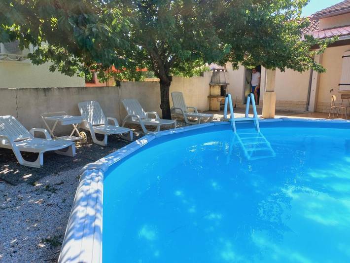 Maison de vacances pour 6 personnes, avec jardin ainsi que vue et piscine - 1