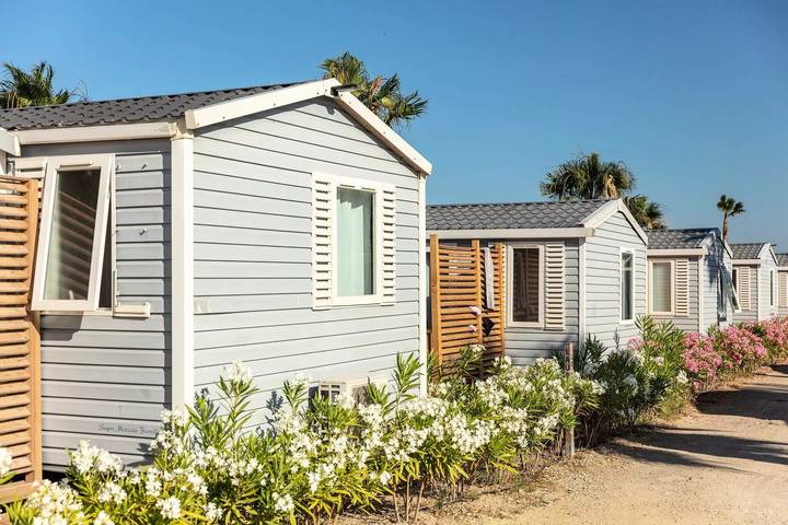 Mobilheim | Comfort | 2 Zi. | 4 pers. | Kleine Terrasse | A/C in Palavas-les-Flots, Mittelmeerküste (Frankreich)