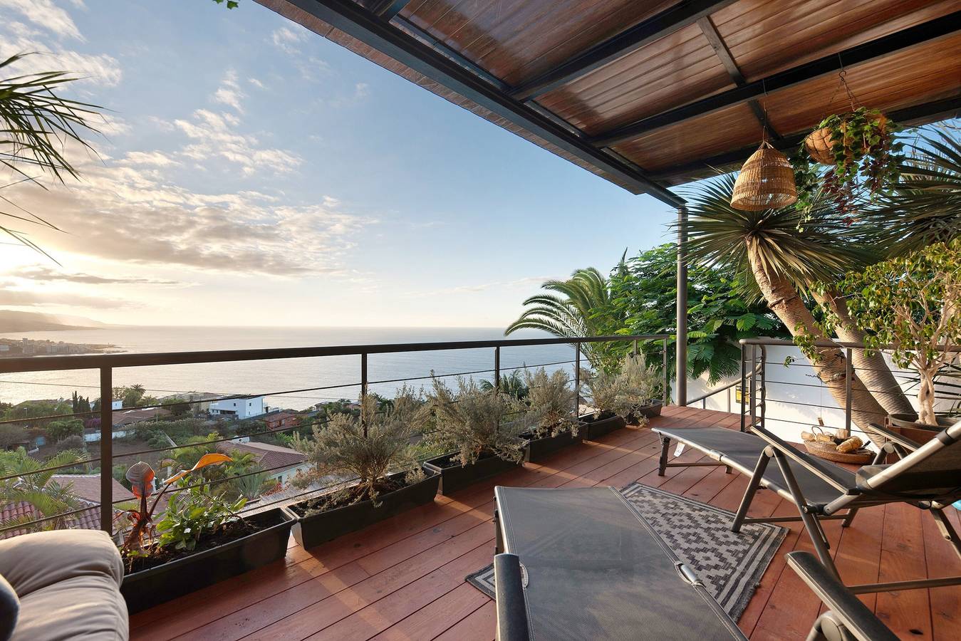 Ferienhaus "Villa Horizonte" mit Meerblick, Privatem Pool und Wlan in Lomo Román, Santa Úrsula
