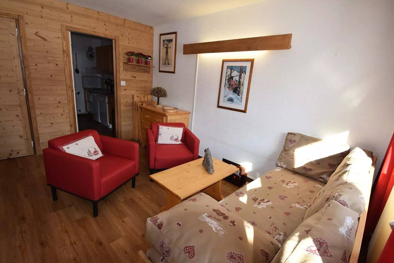 Appartement entier, 3 Pièces 6/7 pers - Le Vercors - 104Vr -Plagne Centre in Plagne Centre, La Plagne-Tarentaise