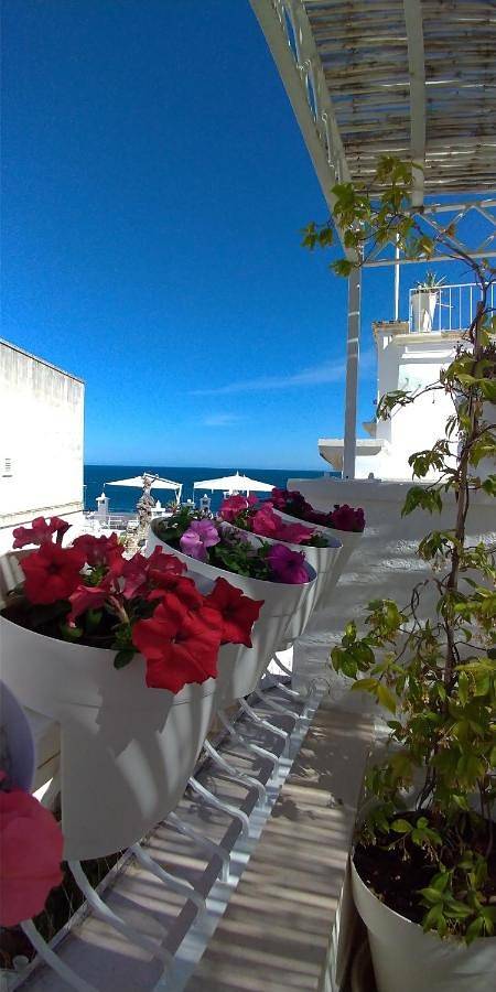 BnB für 5 Personen, mit Terrasse und Ausblick in Monopoli