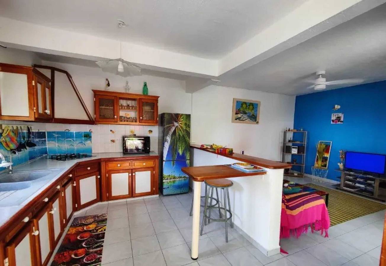 Charming house with sea view in Vieux-Habitants in Vieux-Habitants, Guadeloupe (Caribbean)