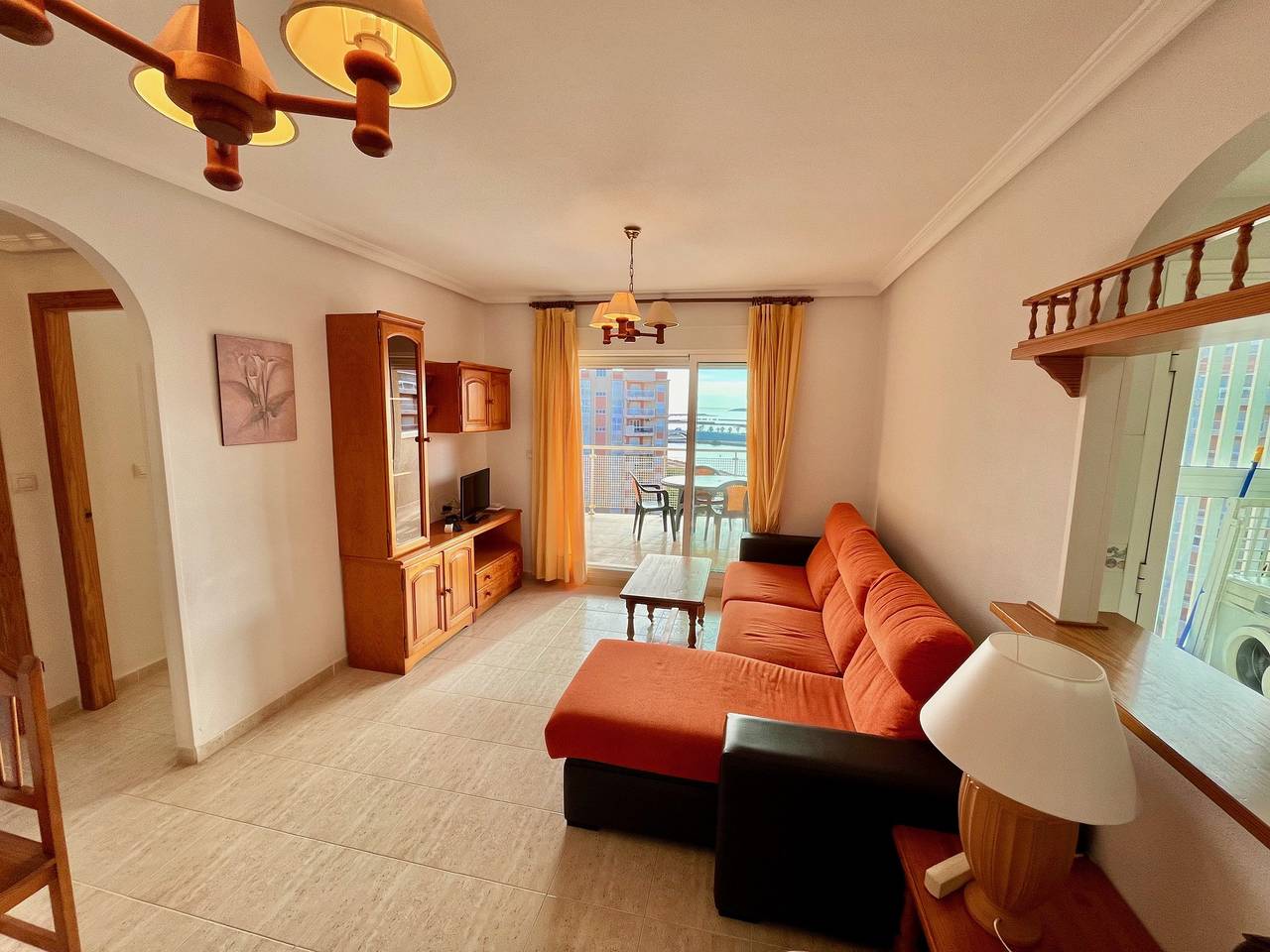 Apartamento entero, Apartamento de vacaciones para 5 personas con piscina para niños in Playa Ensenada del Esparto (La Manga), San Javier