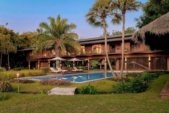 Villa voor 18 personen, with zwembad and uitzicht as well as sauna and tuin, kindvriendelijk in Thailand