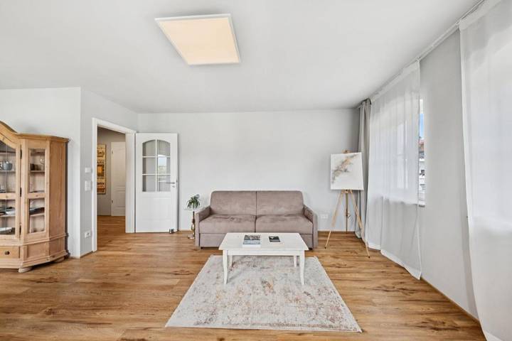 Ferienwohnung für 5 Personen, mit Balkon und Terrasse sowie Seeblick und Ausblick in Gmund