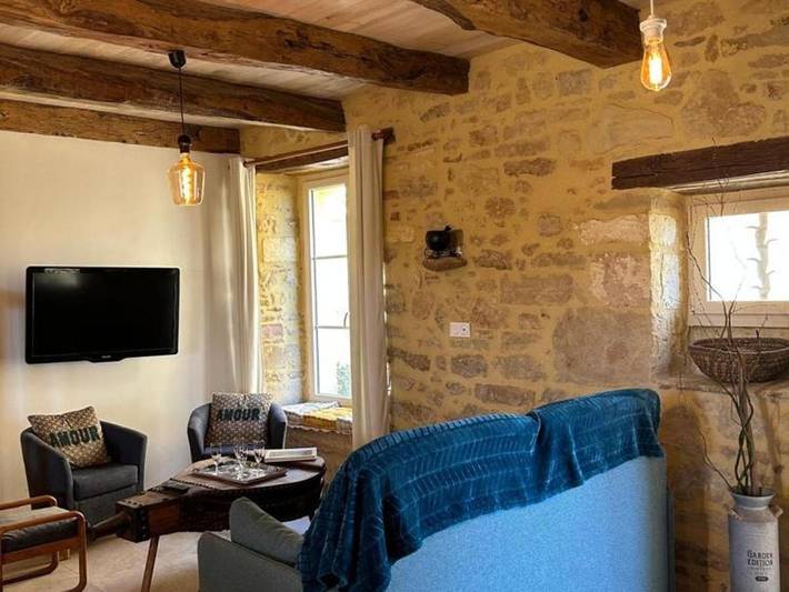 Location de vacances pour 4 personnes, avec terrasse et jardin à Corgnac-sur-l'Isle - 4