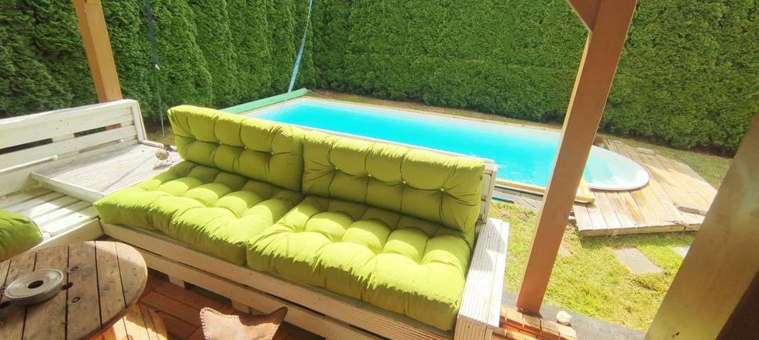 Ferienhaus für 7 Personen, mit Terrasse