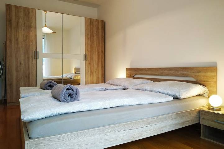 Ganze Wohnung, Appartment Trojer  - sonnig und eine Top-Lage in Meran in Meran, Texelgruppe