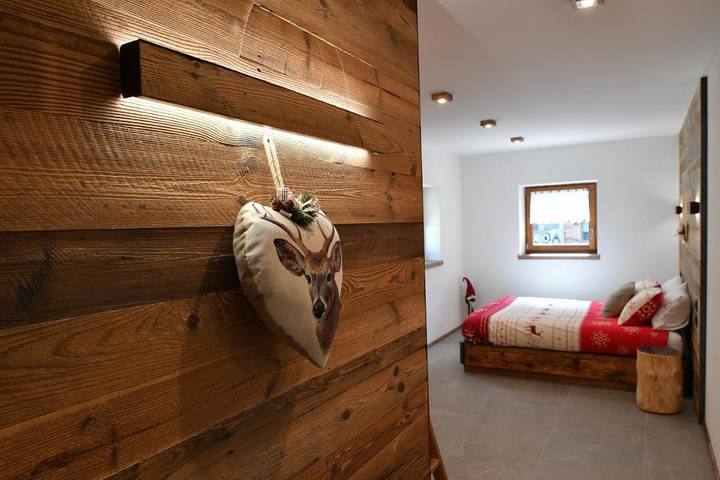 Chalet pour 4 personnes, avec vue et jardin